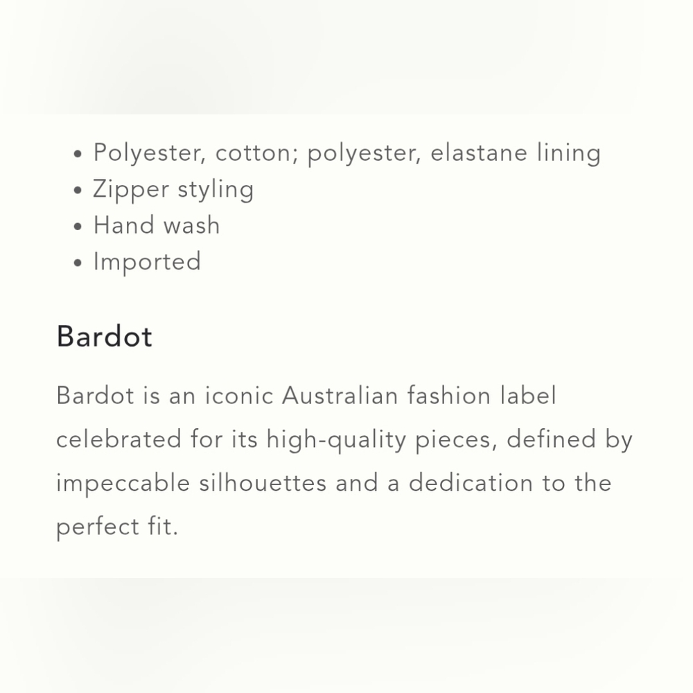Bardot Anthropologie Corset Bustier Top Black - Picture 5 of 5